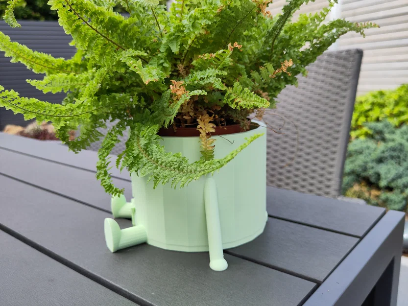 Chậu Cây Cậu Bé Dễ Thương (Flower pot) - Cute Planter Boy - Image 2