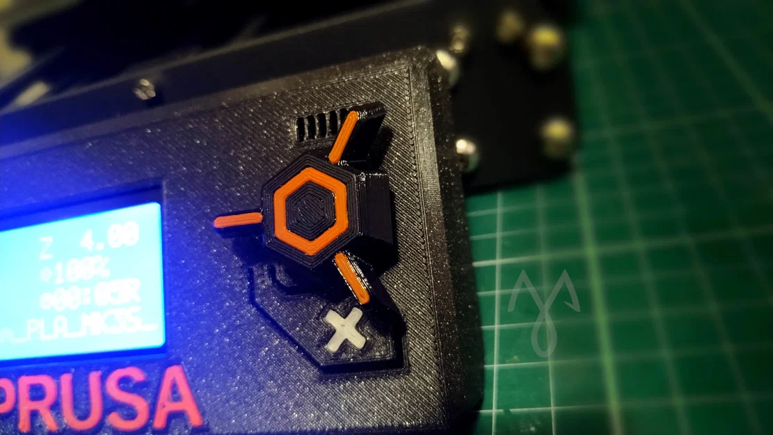 Núm LCD lục giác kiểu Prusa 2 màu cho MINI/MK4/MK3/MK2/MK1 - Image 1