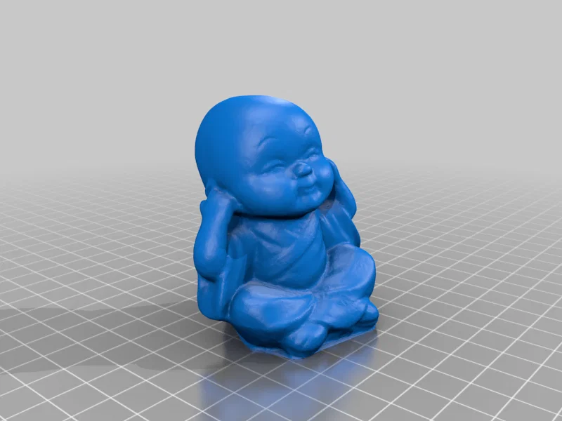 3 tượng Phật nhỏ dễ thương (bản smoothed) - Image 4