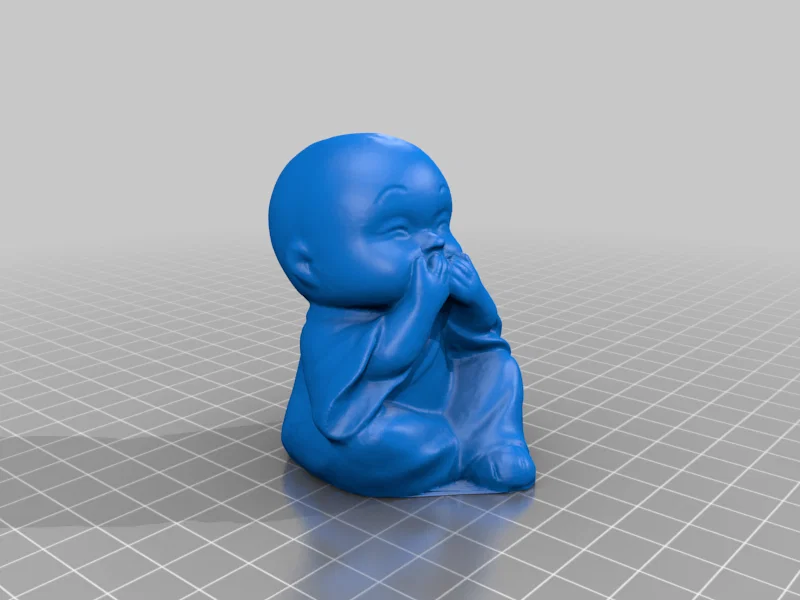 3 tượng Phật nhỏ dễ thương (bản smoothed) - Image 5