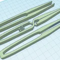 Bộ kẹp gắp mô hình (Pinzas bruselas) in 3D tiện lợi - Thumbnail 2