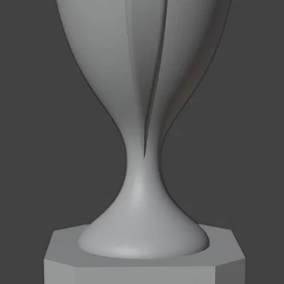 Mô hình in 3D Cúp vinh danh người cha tuyệt vời nhất