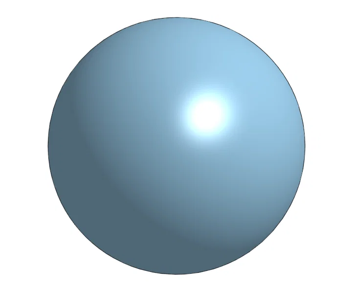 Mô hình quả cầu (Ball) 3D: Thiết kế đơn giản, tinh tế cho in 3D - Image 1