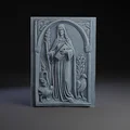Thánh Scholastica: Các mảng phù điêu (Bas-Relief Plaques) - Thumbnail 3
