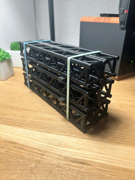 Mô hình giàn khung 4 điểm (4-point Truss) 20cm cho sân khấu thu nhỏ - Image 1