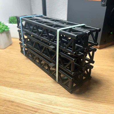 Mô hình giàn khung 4 điểm (4-point Truss) 20cm cho sân khấu thu nhỏ