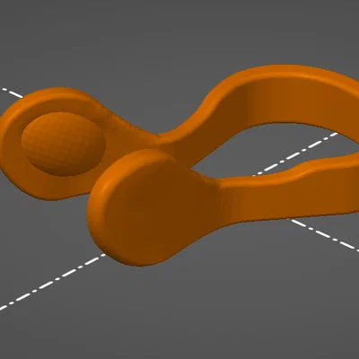 Kẹp mũi bơi lội tùy chỉnh bằng in 3D tiện lợi