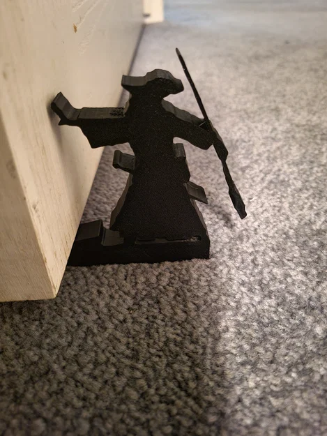 Chặn cửa Gandalf từ phim Chúa tể những chiếc nhẫn (LOTR) 3D - Image 1