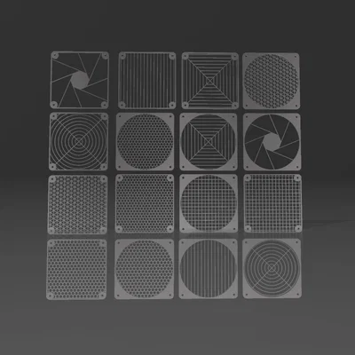 Fan cover 120 mm – nhiều mẫu khác nhau