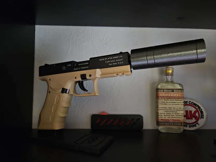 Mô hình ống giảm thanh trang trí cho Zoraki 917 (Silencer) - Image 3