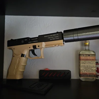 Mô hình ống giảm thanh trang trí cho Zoraki 917 (Silencer)