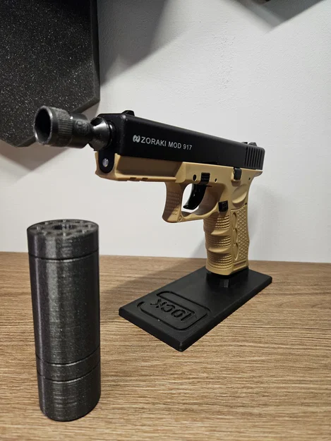 Mô hình ống giảm thanh trang trí cho Zoraki 917 (Silencer) - Image 5