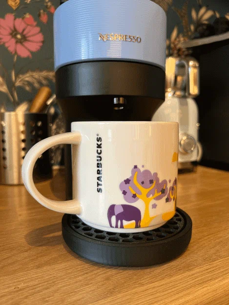 Khay hứng nước Nespresso Vertuo Pop thấp hơn & lớn hơn (Drip tray) - Image 2