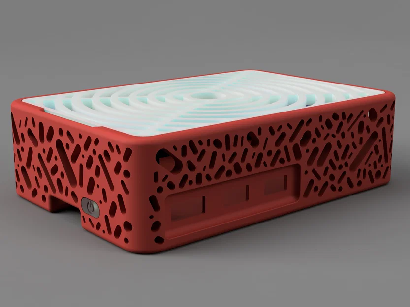 Case Raspberry Pi 5 hỗ trợ M.2 NVMe SSD HAT, top custom & nút nguồn (UPDATED v1.3) - Image 4