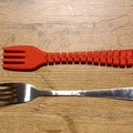 Mô hình nĩa uốn dẻo (Useless Fork) - File STL in 3D giải trí cực vui - Thumbnail 6