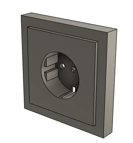 Steckdosen abdeckung – Khung/ốp che ổ cắm 1-2-3 lỗ - Image 1