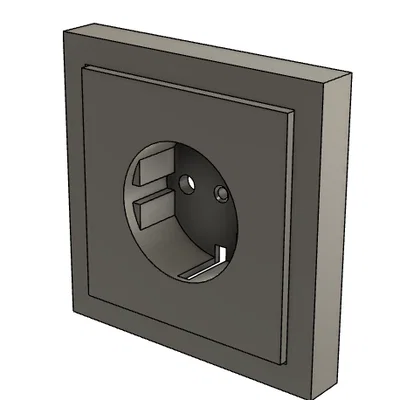 Steckdosen abdeckung – Khung/ốp che ổ cắm 1-2-3 lỗ