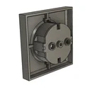 Steckdosen abdeckung – Khung/ốp che ổ cắm 1-2-3 lỗ - Thumbnail 2