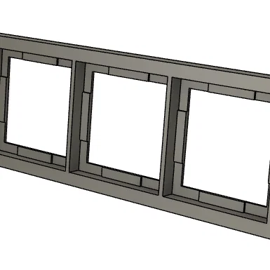 Steckdosen abdeckung – Khung/ốp che ổ cắm 1-2-3 lỗ