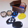 Vỏ remote chìa khóa Honda 2003–2005 (Key Fob Remote Housing) - Thumbnail 4