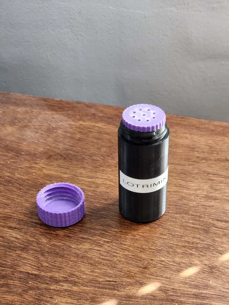 Hộp đựng bột (parametric) - Image 1