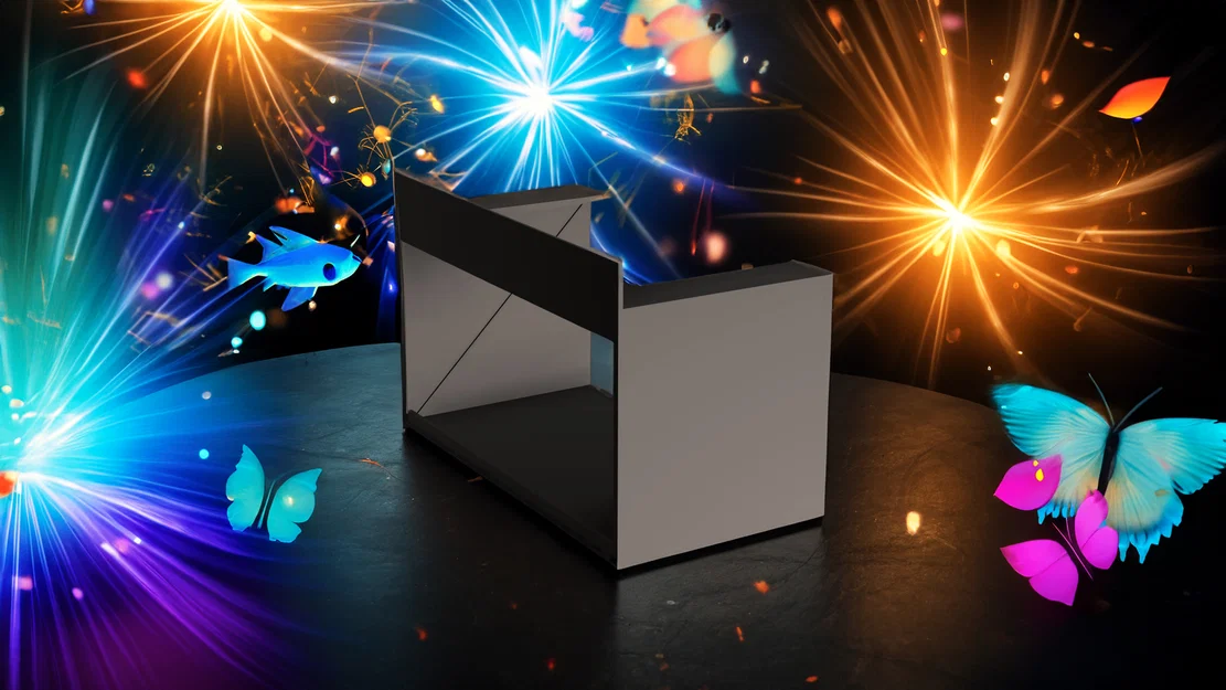 HoloBox – Hộp tạo hologram từ smartphone (mẫu in 3D miễn phí) - Image 1