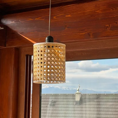 Chụp đèn treo Trellis giả đan