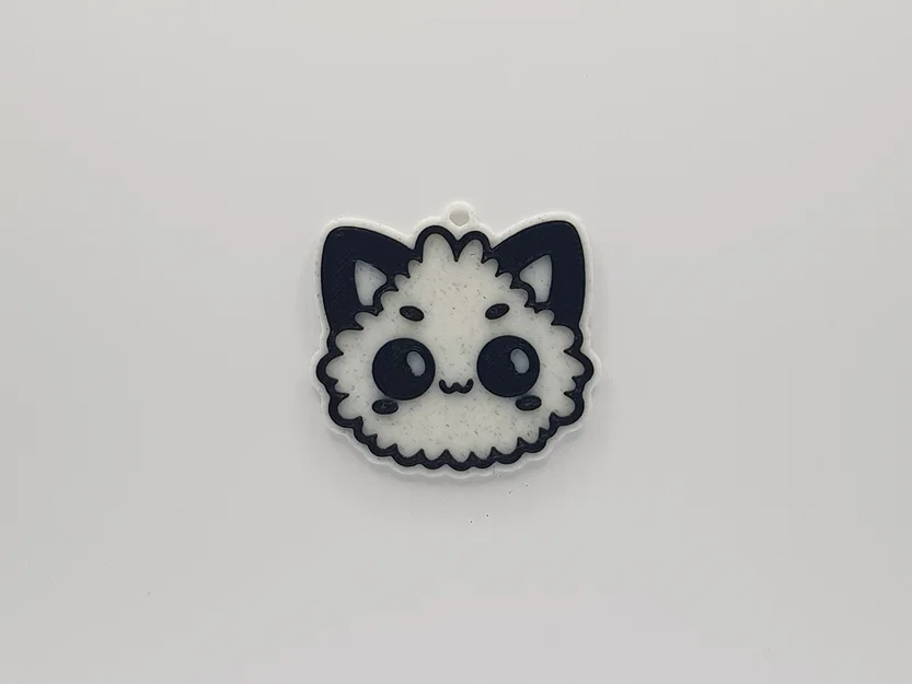 Móc khóa hình thú cưng đáng yêu (Cute Furry Friend Keychain) - Image 1