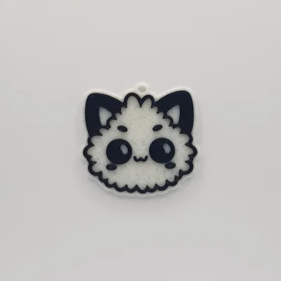 Móc khóa hình thú cưng đáng yêu (Cute Furry Friend Keychain)