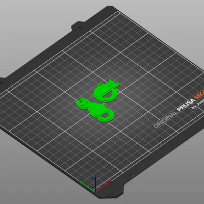 Móc khóa mèo dễ thương (Cat Keychain) - Mẫu in 3D xinh xắn