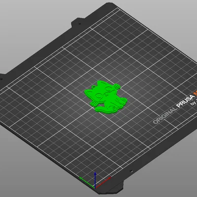 Móc khóa mèo đen dễ thương (Cute Black Cat Keychain) in 3D