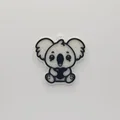Móc khóa Koala ôm trái tim - Mẫu in 3D dễ thương cho mọi nhà - Thumbnail 1