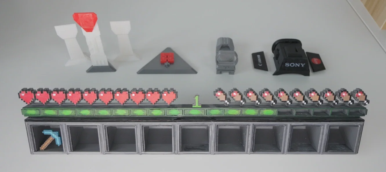 Minecraft Inventory – Bộ mô-đun cất linh kiện & Experience lắp ráp - Image 2