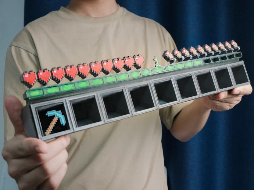 Minecraft Inventory – Bộ mô-đun cất linh kiện & Experience lắp ráp - Image 3