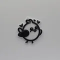 Móc khóa chú chim nhỏ đáng yêu - Cute Bird Keychain in 3D - Thumbnail 1