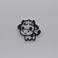 Móc khóa chú bò đáng yêu (Cute Cow Keychain) - File in 3D - Thumbnail 1