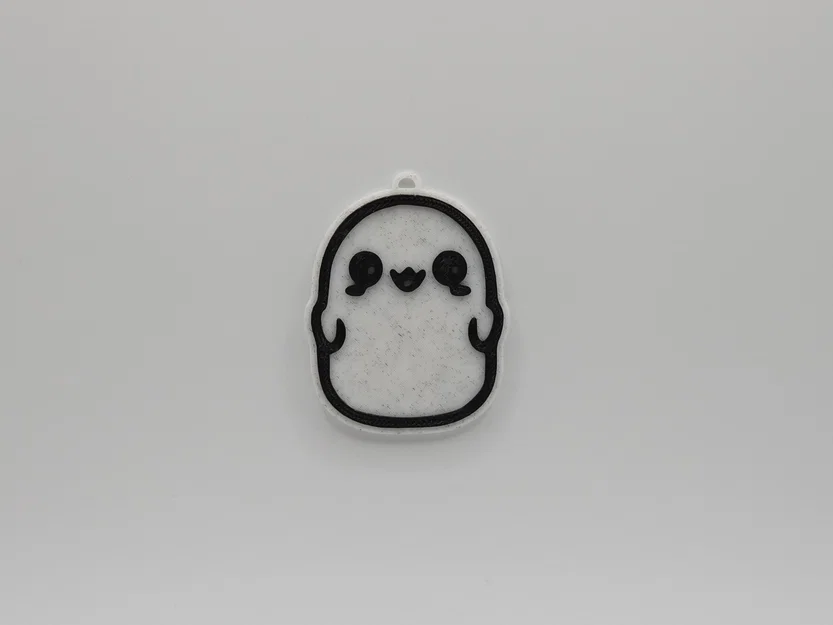 Móc khóa ma nhỏ (Cute Ghost Keychain) đáng yêu cho mọi nhà - Image 1