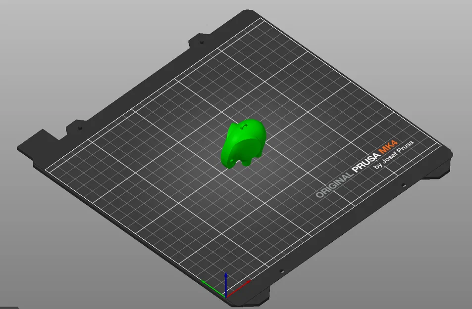 Móc khóa chú voi 3D đáng yêu - File in STL - Image 2