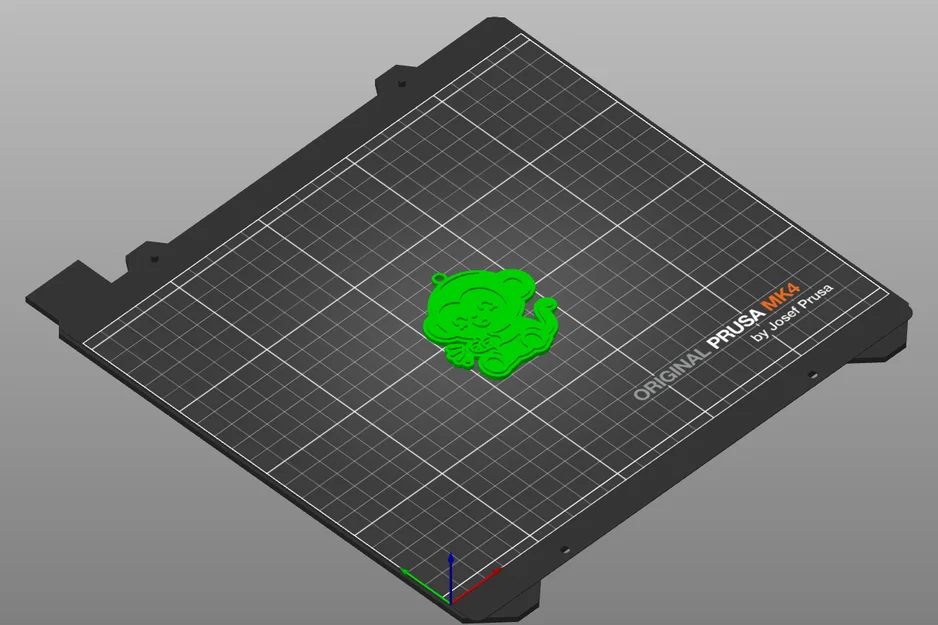 Móc khóa chú khỉ vỗ tay đáng yêu - File in 3D siêu dễ - Image 2