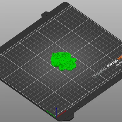 Móc khóa phi hành gia (Astronaut Keychain) - Mô hình in 3D siêu cute