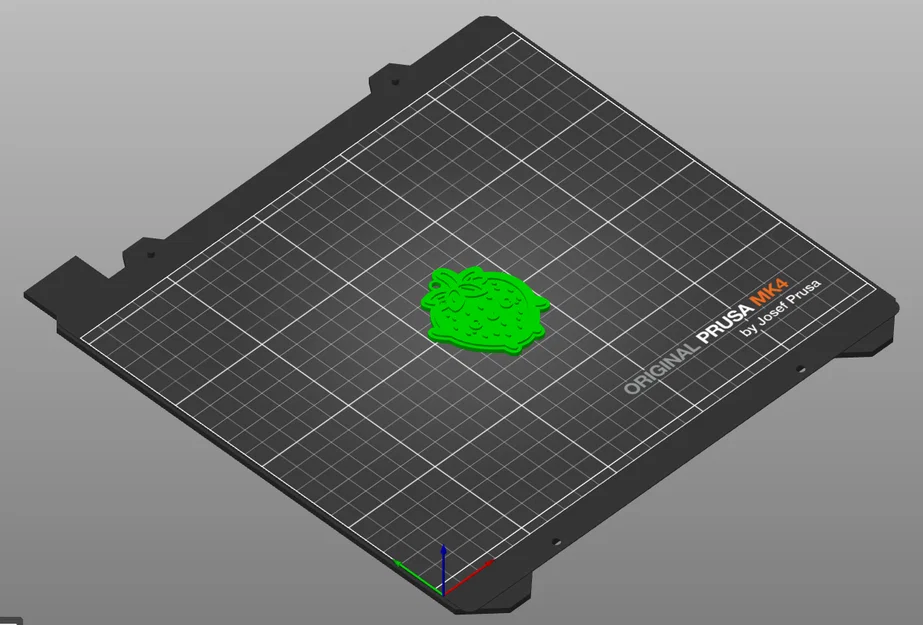 Móc khóa dâu tây dễ thương - Mẫu in 3D đơn giản, đẹp mắt - Image 2