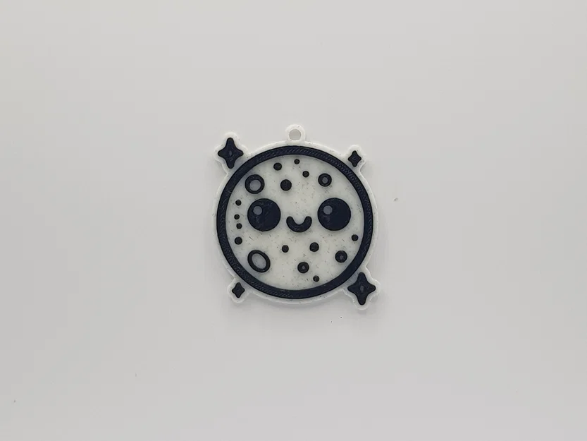 Móc khóa hành tinh dễ thương (Cute Planet Keychain) - File in 3D - Image 1