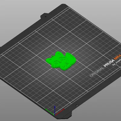 Móc khóa Cáo dễ thương (Cute Fox Keychain) - Tự in 3D cực đơn giản