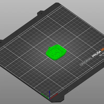 Móc khóa Sushi 3D dễ thương - Phụ kiện xinh xắn tự in tại nhà