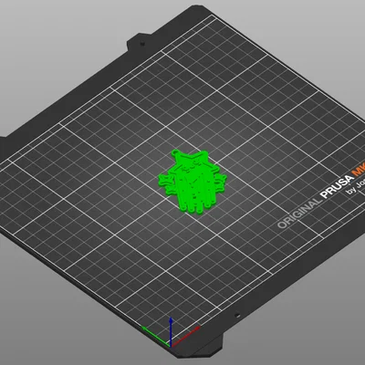 Móc khóa ngôi sao băng đáng yêu (Cute Shooting Star Keychain) cho máy in 3D