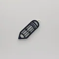 Móc khóa hình bút chì xinh xắn in 3D (Cute Pencil Keychain) - Thumbnail 1