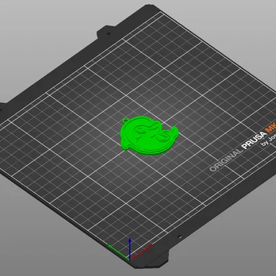 Móc khóa cá heo 3D dễ thương - Mẫu in 3D đơn giản, đẹp mắt