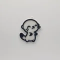 Móc khóa rái cá dễ thương - Mô hình in 3D siêu xinh - Thumbnail 1