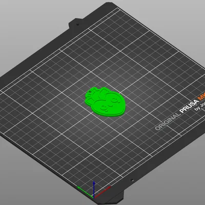 Móc khóa trái tim giải phẫu dễ thương (Happy Anatomical Heart Keychain)