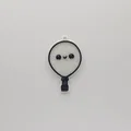 Móc khóa khinh khí cầu Happy Balloon Keychain dễ thương để in 3D - Thumbnail 1